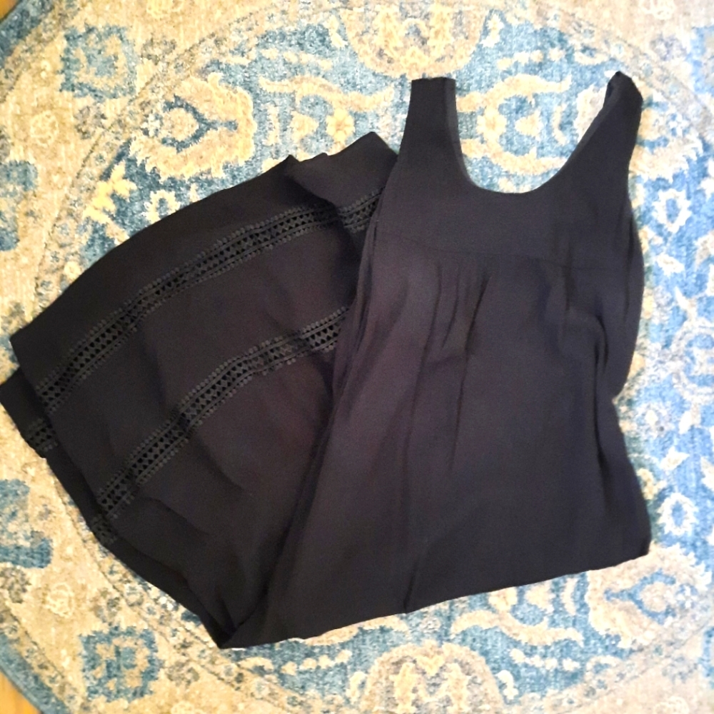 Who What Wear Black Maxi Dress